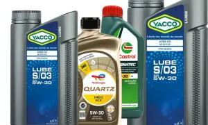 Olej do silnika 1.2 Puretech? Yacco Lube S/03 5W-30, TotalEnergies Quartz INEO RCP 5W-30, Castrol Magnatec 5W-30.