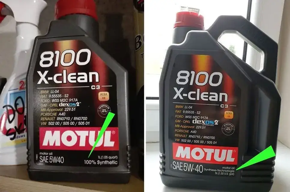 Motul oryginalny olej podróbka różnice