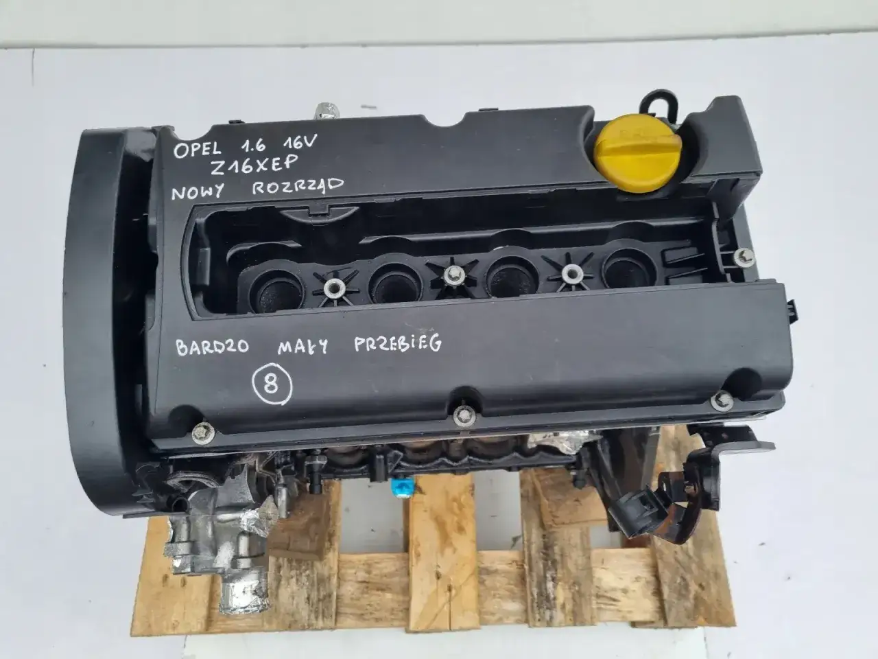 Silnik Opel Meriva 1.6 benzyna, Z16XEP, z nowym rozrządem i małym przebiegiem. Gotowy do montażu.